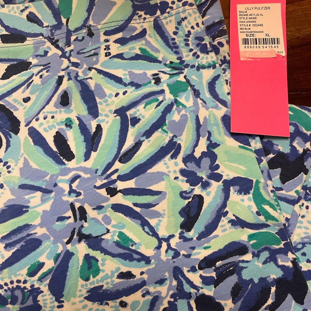 Lilly Pulitzer girls Xl Maia Legging High Manetenance   NWT